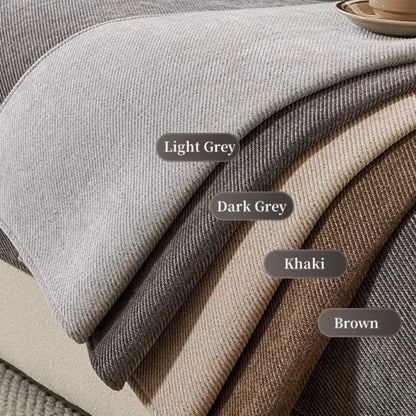 Anti-Slip Sofa Cover for All Seasons, Twill Chenille