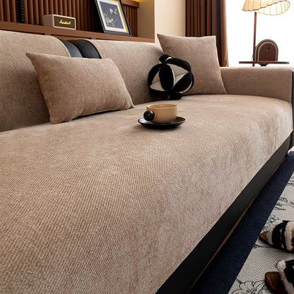 Anti-Slip Sofa Cover for All Seasons, Twill Chenille